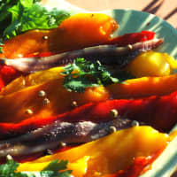 poivrons marinés