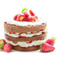 gâteau aux fraises