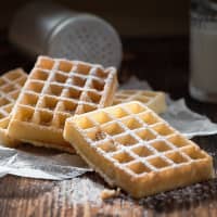 gaufres sans lactose