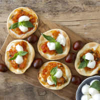 mini pizzas