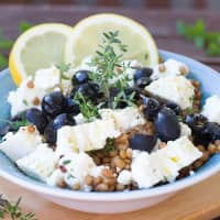 salade de lentilles