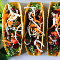 tacos végétariens