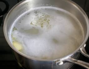 Les blancs de cuisson