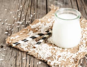 Le lait de riz