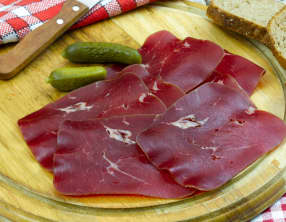 La viande des Grisons