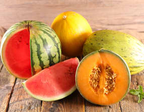 Les melons et pastèques