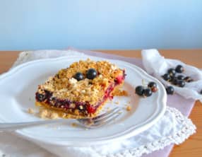 My crumble is rich
