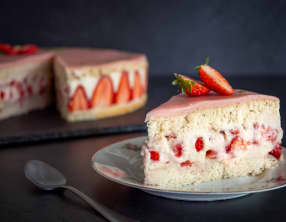 Le fraisier, un des desserts préférés des français