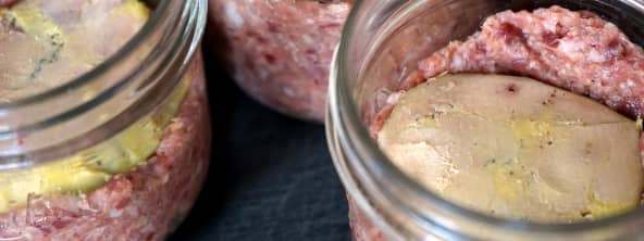 Techniques appliquées aux farces et foie gras