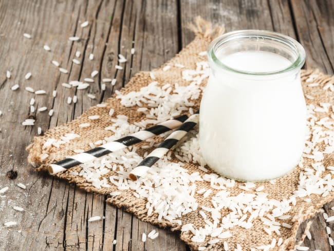 Riz et lait de riz