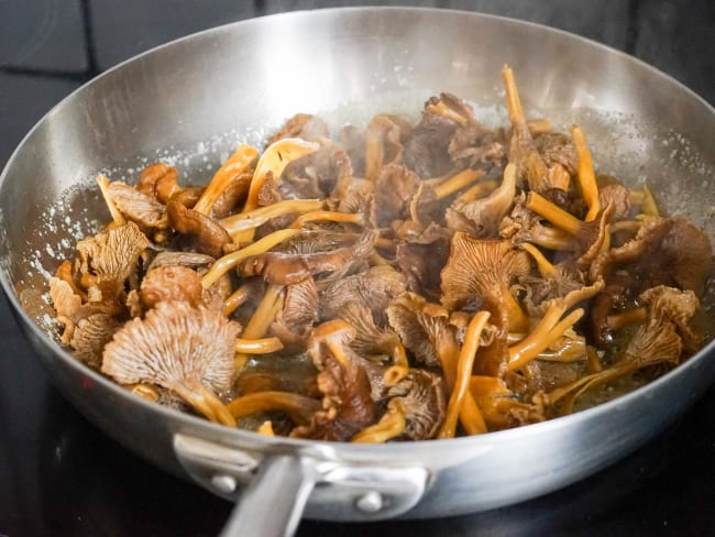 Chanterelles sautées