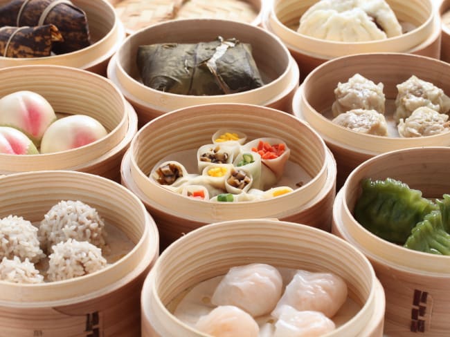 Assortiment de dim sum