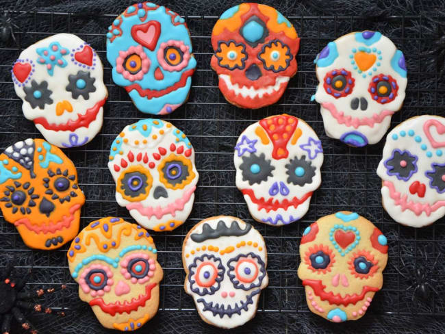 Sablés El Dia de los muertos