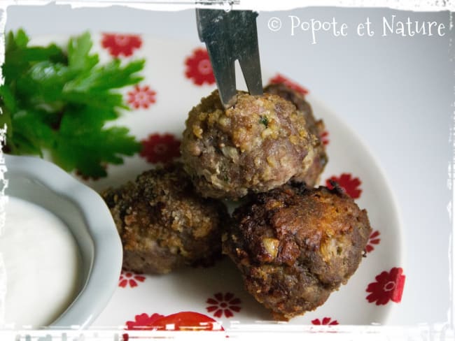 Boulettes de boeuf toutes simples, moelleuses et parfumées