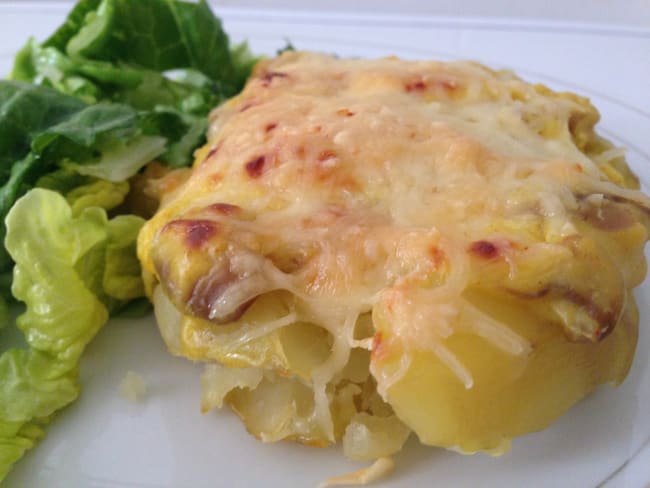 Pomme de terre gratinée