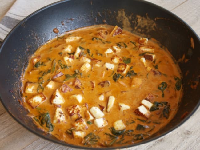 Épinards au paneer