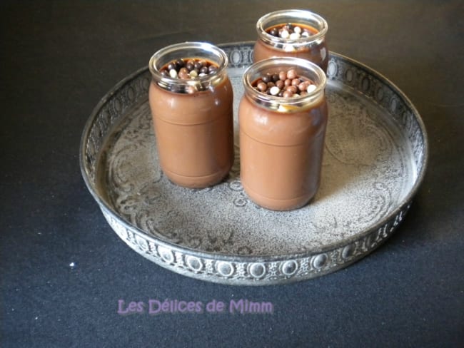 Petits pots de crème au chocolat de Jamie Oliver