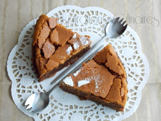 Gâteau au chocolat et caramel beurre salé