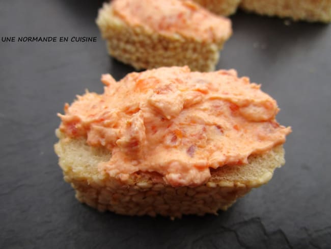 Petits toasts au chorizo