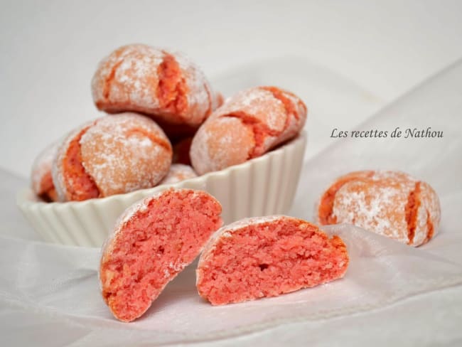 Amaretti aux biscuits roses de Reims