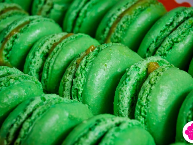 Macarons à la pistache