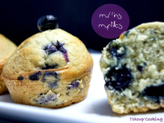 Muffins myrtilles