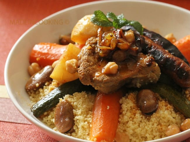 Couscous à la marocaine