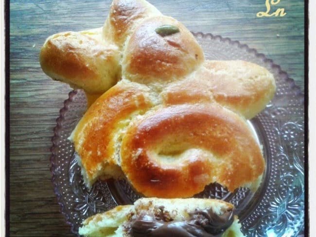 le lapinou en brioche pour le goûter