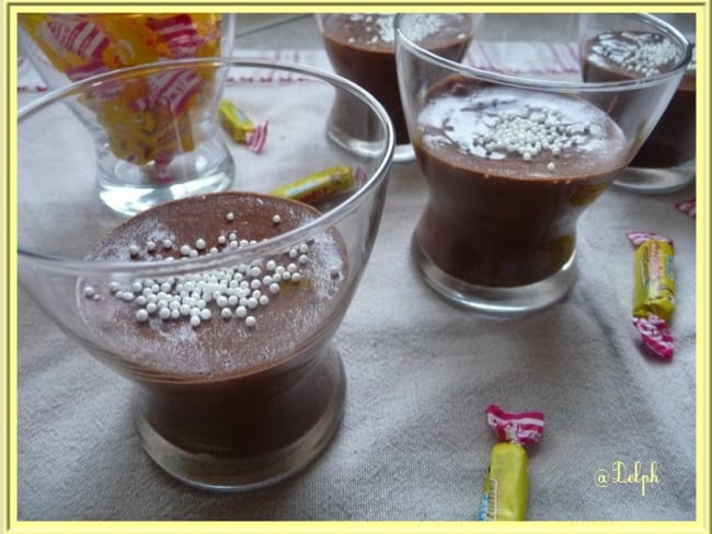 Mousse au chocolat et Carambar