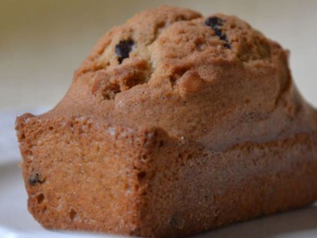 Cake à la vanille aux pépites de chocolat