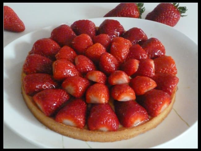 Tarte aux fraises