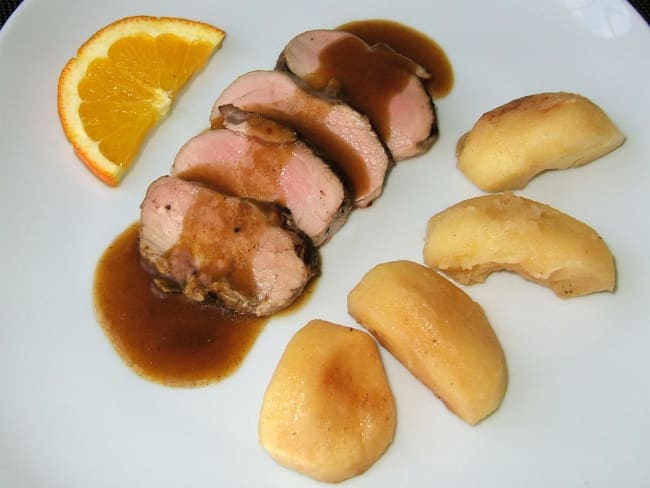 Filet mignon au miel et aux épices