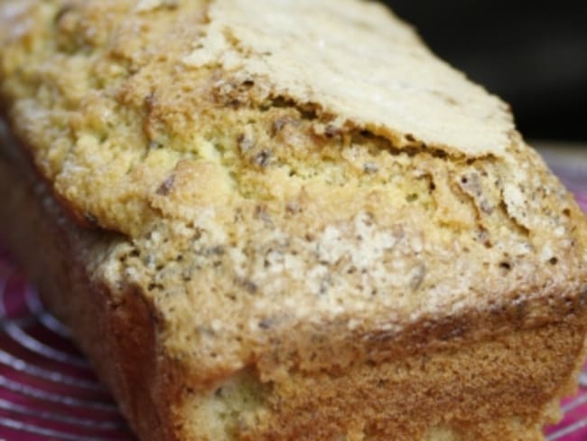 Cake à la lavande, eau de fleur d'oranger et huile d'olive