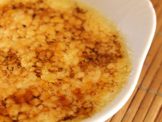 L'authentique crème brûlée maison