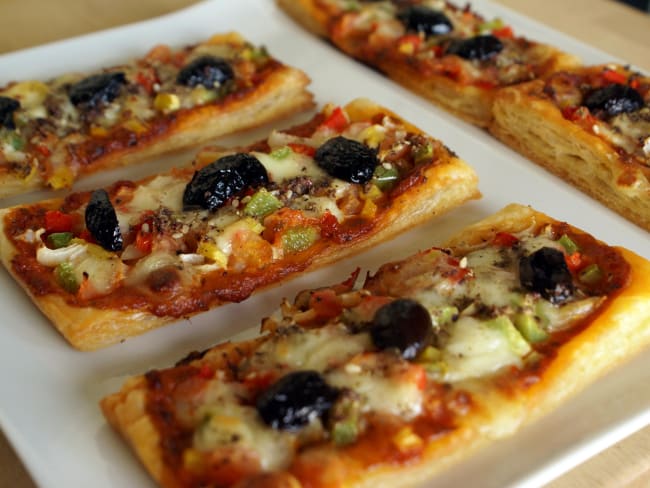 Tarte fine aux légumes d'été