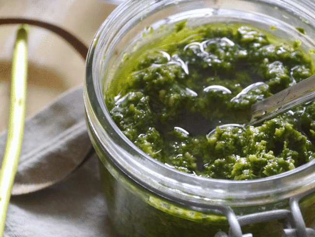 Pesto de Kalé aux noix de cajou