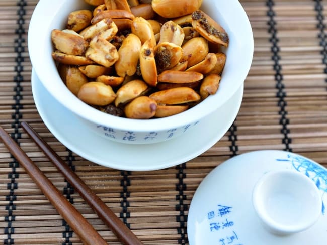 Cacahuètes aux cinq épices pour l'apéritif