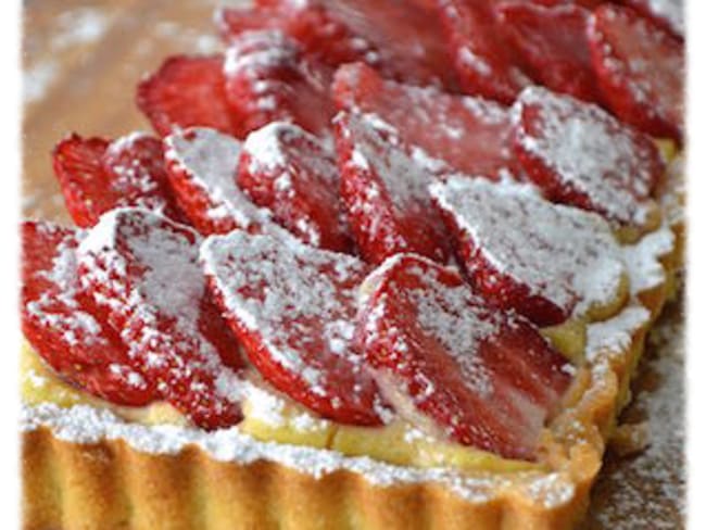 Tarte aux fraises ultra-gourmande