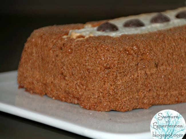 Gâteau Mousse au Chocolat et Dacquoise