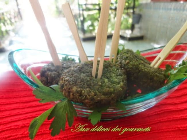 falafels aux fèves sèches