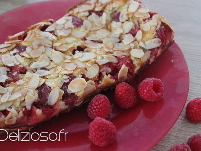 Clafoutis aux framboises