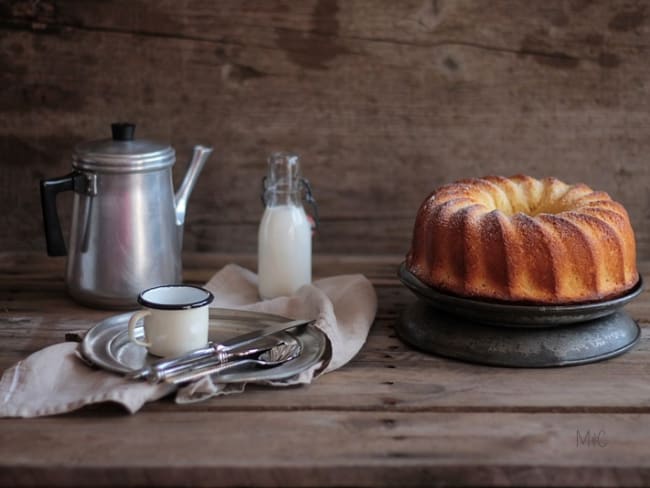 Bundt Cake Citron et Chocolat Blanc