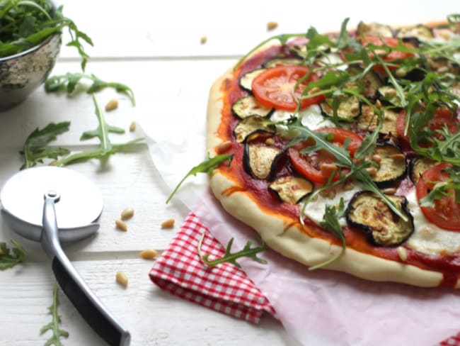 Pizza aux légumes du soleil