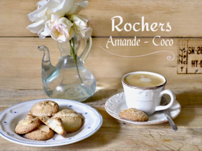 Rochers aux amandes et noix de coco