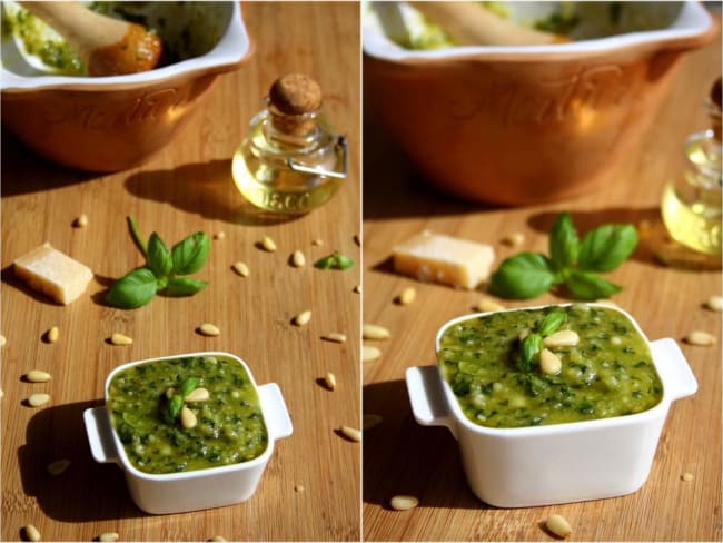 Pesto au basilic