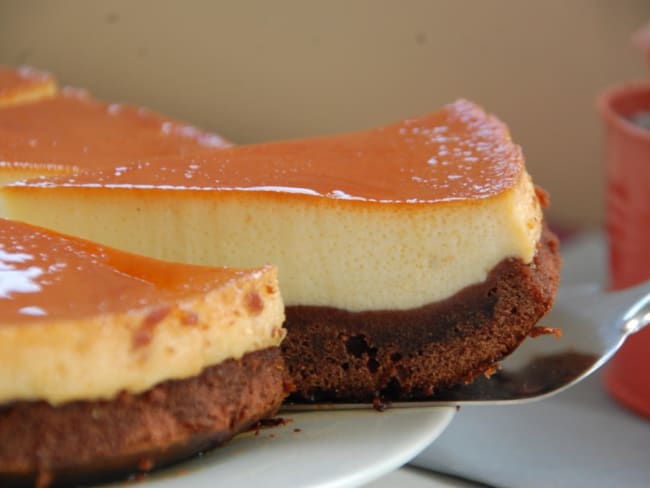 Gâteau impossible au caramel