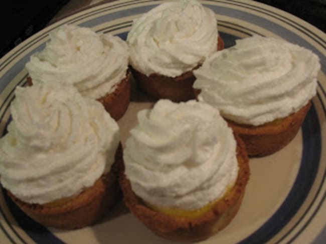 Tarte au citron à la crème fouettée