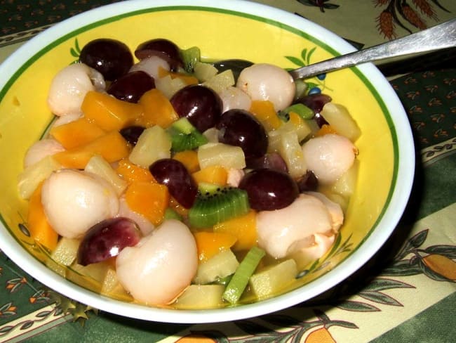 Salade de fruits exotiques