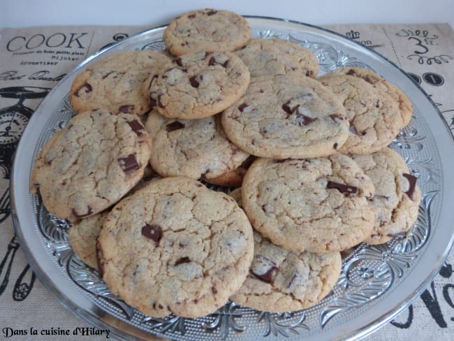 Cookies aux éclats de chocolat noir de Pierre Hermé