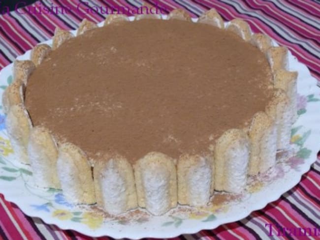 Tiramisu façon entremet